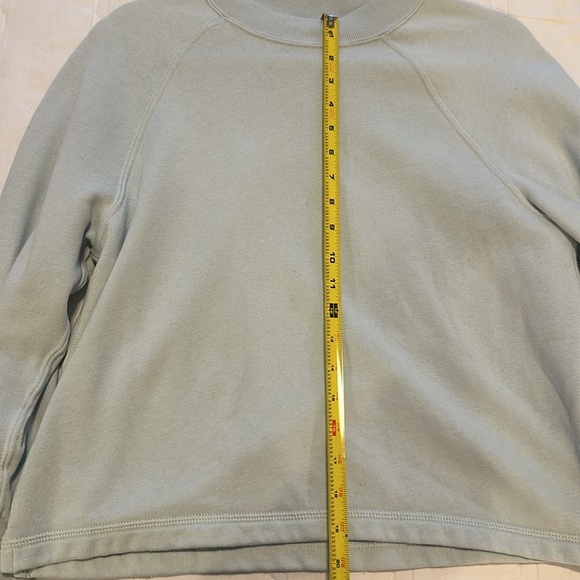 NWOT RARE Abercrombie & Fitch Soft AF Essential Crew in Blue Fog Size S - Picture 12 of 14